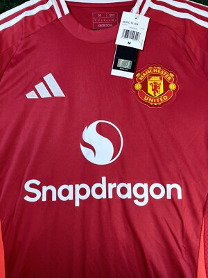Adidas Manchester United Home 24/25 Replica Soccer Jersey M