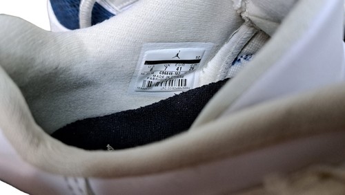 Jordan 11 XI pelle di serpente retrò blu navy 2018 CD6866-102 taglia 8 - Foto 11 di 12