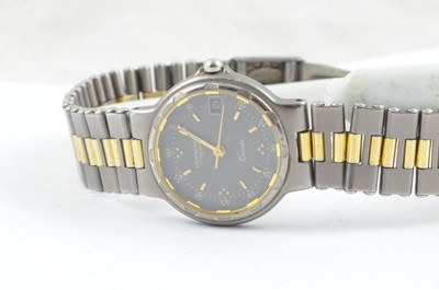 Longines Conquest Donna Orologio Quarzo Titanio/Oro 27MM Vintage da Polso  Raro | eBay