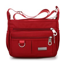Women,Multi Pocket Messenger Handbag Cross Body Bags Ladies Holiday Shoulder Bag