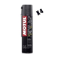 Fett Spray FüR Kette Motul C4 Chain Lube Factory Line - 4X 400 Ml