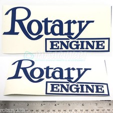 Blue Rotary Engine Decal- Wankel Rx7 Rx2 Rx8 Rx7 Repu R100 Re 12a 13b