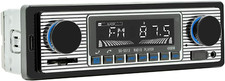 Classic Single Din Car Radio with Car Bluetooth Bt,Car Stereo FM Radio,Hands Fre