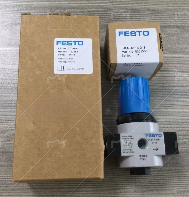 DESCETE　5L 1Pcs New For FESTO LR-1/4-D-7-MINI 162583 Pressure regulator | eBay