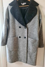 Ashley Brook Wool,short,grey Coat /spring,autumn/size Uk 10-new