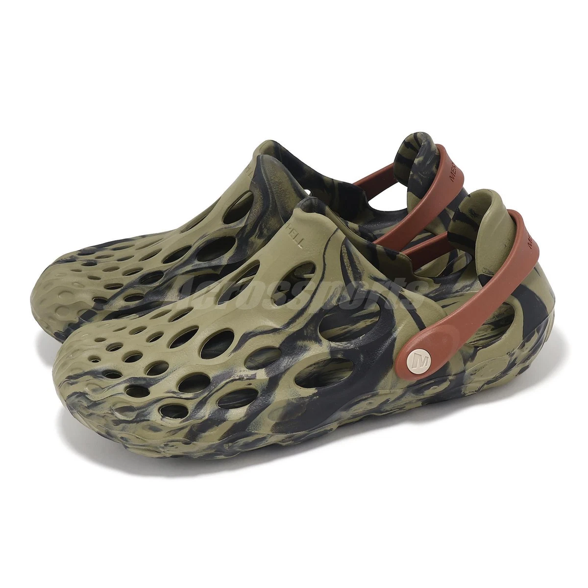 Merrell Hydro Moc Black Mosstone Men Slip On Casual LifeStyle 
