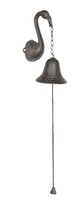 Flamingo TüRglocke Wandglocke Gusseisen Antiklook Vintage Clayre&Eef ❤Neu❤