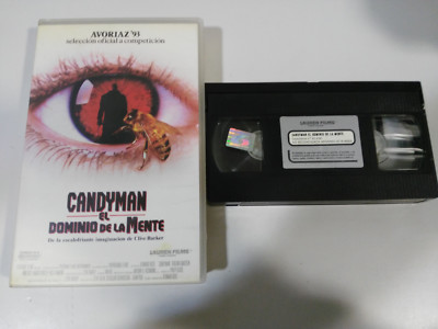 CANDYMAN EL DOMINIO DE LA MENTE BERNARD ROSE - VHS HORROR TERROR CASTELLANO &