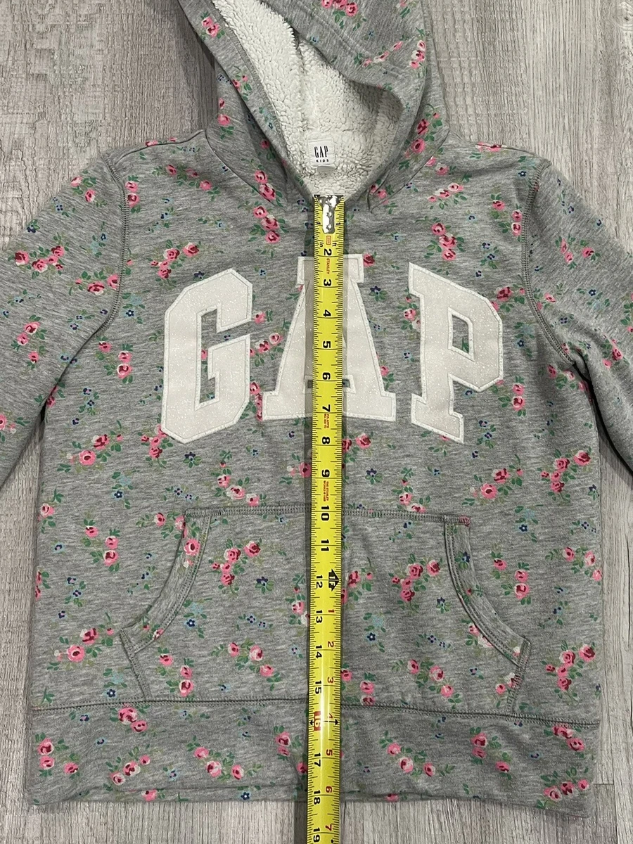 Sherpa lined shop hoodie gap