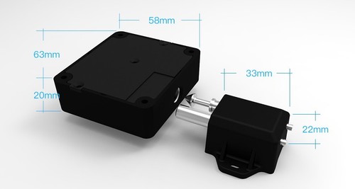 Bluetooth elektronisch versteckter Schrank Schubladenschloss Heimsicherheit - Bild 11 von 12