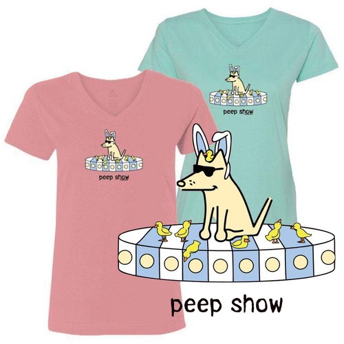 V Neck Tee Easter Bunny Limited Edition 
