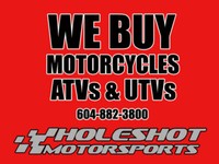 2018 Suzuki We Buy Used Motorcycles, ATVs & UTVs