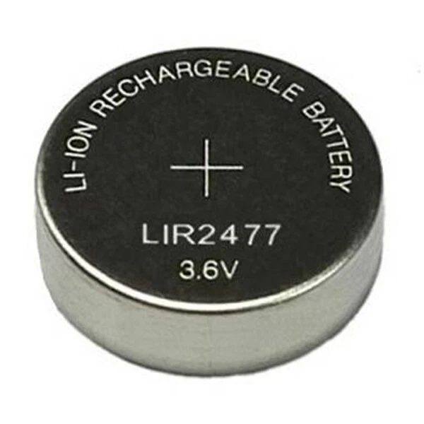 LIR2477 Pila Batteria Ricaricabile replace BR CR DL ECR KCR ML LM LIR 2477 3.6V