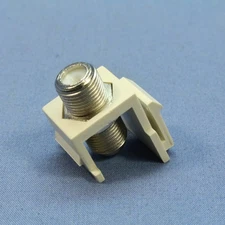 Cooper ASPIRE Desert Sand TV Video Connector F-Type Coaxial Cable Jack 9555DS