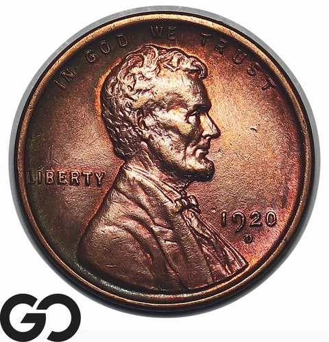 1920-D Lincoln Wheat Cent — photo from another recent sale