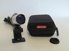 Microsoft LifeCam Studio USB Webcam 1080p Full HD With Case & Lens Cover Cap