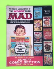 Worst From Mad #4 E.C. Publications, Inc. Low Grade Comic Book MG19-145