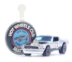 1969 Hot Wheels Vintage Redline Mustang Boss Hoss Chrome with Button