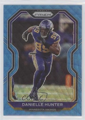 2020 Panini Prizm Blue Wave Prizm /199 Danielle Hunter #220 0e3p