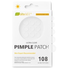 Hydrocolloid Pimple Patches, 5 Sizes, 108 ct - Tea Tree Salicylic Acid