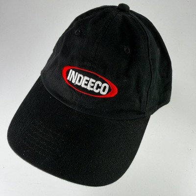 K-Products INDEECO Logo Verstellbare Herren Baseball Cap Dad Hat Unisex Schwarz