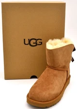 UGG Womens Mini Bailey Bow Ii Boots | Chestnut | 1016501-CHE | Authentic New