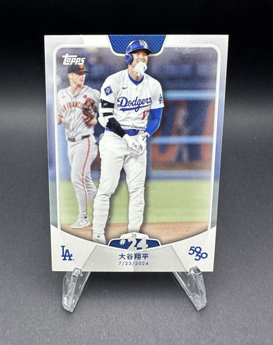 Topps 2024 50/50 Shohei Ohtani Dodgers MLB SB #24 Kanji SSP
