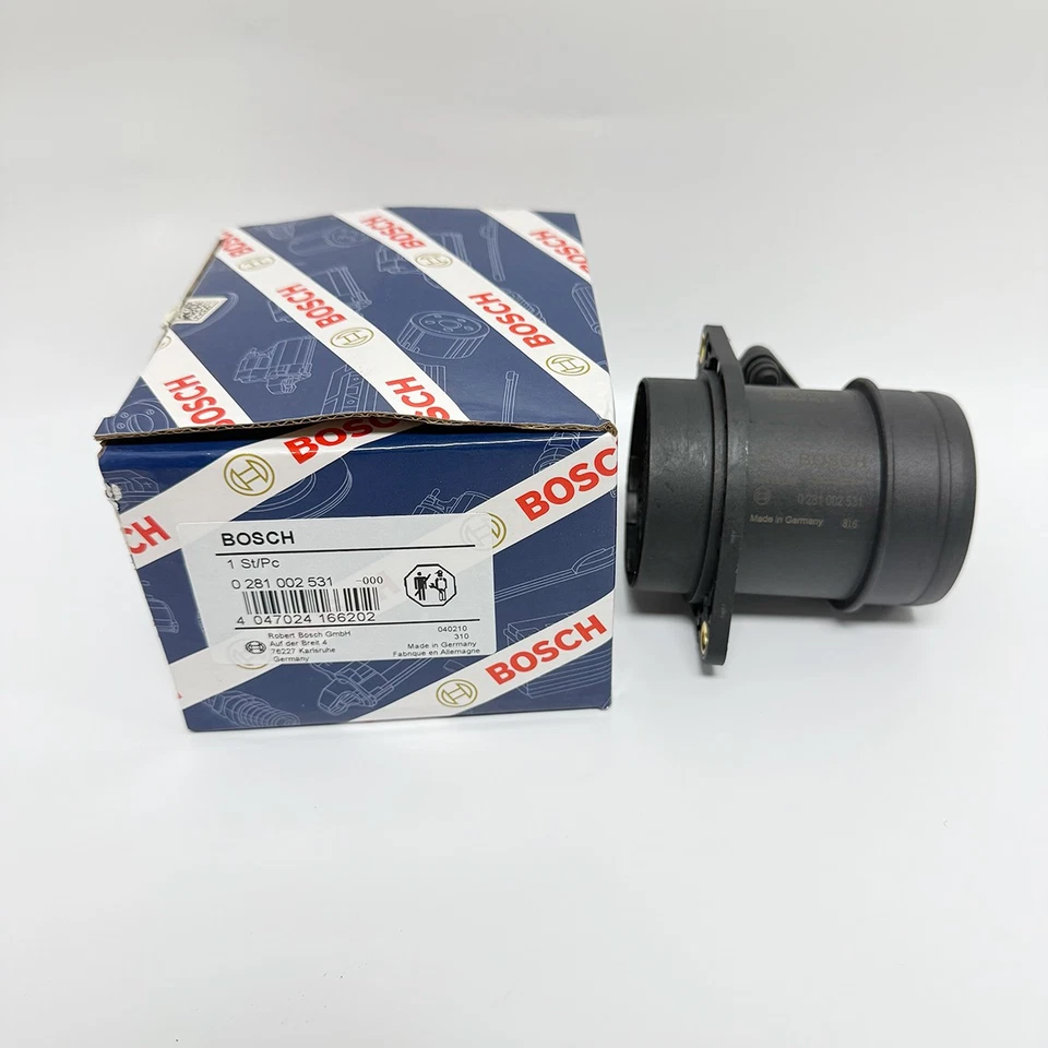 Bosch 0281002531 Mass Air Flow Sensor for Volkswagen Beetle Jetta Golf 2004-2006 - Image 2 of 4