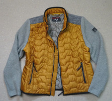 Stockerpoint Trachtenjacke Strickjacke Gr.XL Camel/Grau langarm