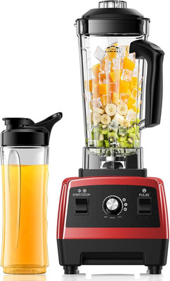 Blenders for Kitchen, 1800W High Speed Smoothie Maker with 68oz Large Pitcher, 2