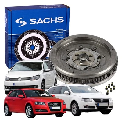 SACHS ZWEI-MASSEN-SCHWUNGRAD ZMS SCHWUNGSCHEIBE FÜR AUDI A3 8P 2.0 TDI BJ 03-13 - Bild 1 von 4