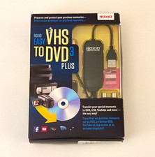 Roxio Easy VHS to DVD 3 Plus USB Video Capture Kit, DVD, Windows 10