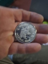 Beanie Babies Official Club Original 9 Silver Coin - Chocolate Moose - 1999