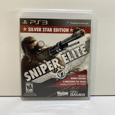 Sniper Elite V2 Silver Star Edition Sony Playstation 3 PS3 CIB Tested
