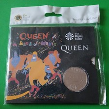 2020 Royal Mint Music Legends Queen A Kind Of Magic £5 Coin BUNC Limited Edition