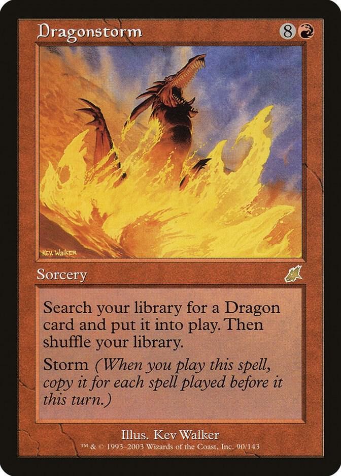 Dragonstorm 90 Rare Scourge Magic: The Gathering Lightly Played