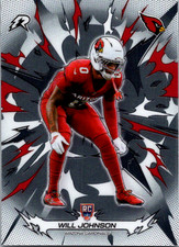 2025 Topps Resurgence Will Johnson #102 ROOKE ARIZONA CARDINALS
