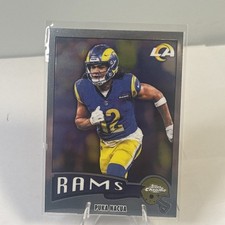 2025 Topps Chrome Football Puka Nacua #1975-19 Insert Los Angeles Rams 