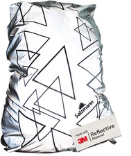 Funda Mochila Reflectante - Alta Visibilidad, Impermeable e Impermeable - Hecha con 3M S