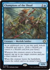 Foil Champions of the Shoal 46 Rare Magic: The Gathering Lorwyn Eclipsed NM