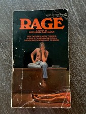 Richard Bachman Rage first edition paperback (Stephen King)