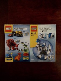 LEGO Creator X-pod 4416 Robo Pod RARE! Mini Robot Mech White Trans-Blue