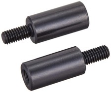 TOP LINE C-Ashi Extension Collar Black Coat 12mm 2pcs , TP-2112