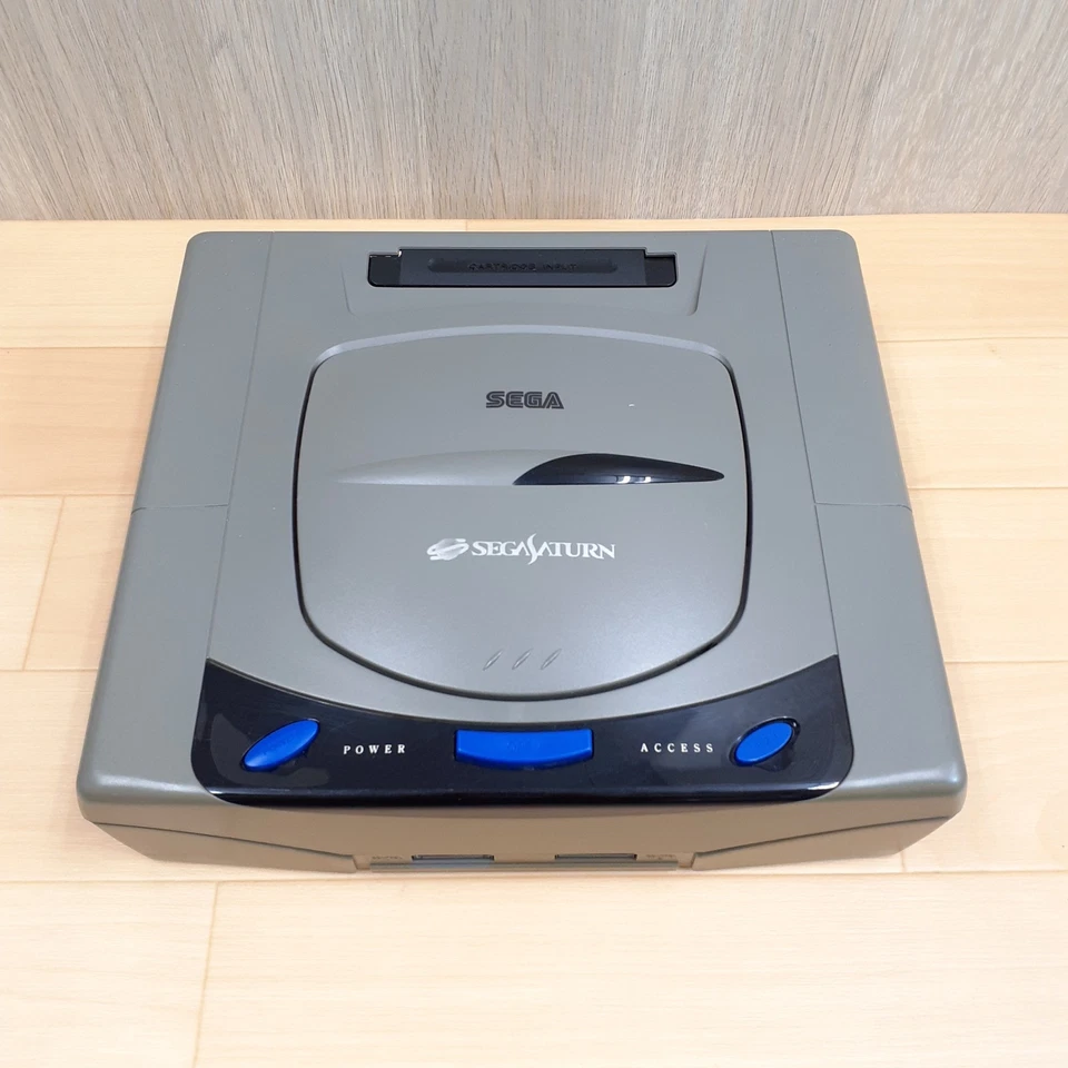 Sega Saturn Console with Virtua Gun, 3 games & 2 controllers US TARIFF PAID N118 - Image 2 of 4