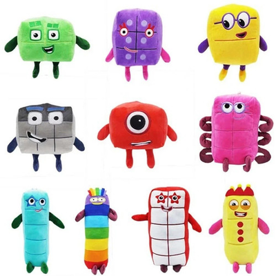#ad Number toys Numberblocks Educational Stuffed Plush Doll kids gift presents toys $72.99