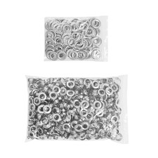 KING PIECES 500pcs Grommets 1/2 Inch 12mm Washers and Grommets Kit for Grommet
