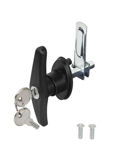 Truck Cap Camper Shell T-Handle Lock Latch Replacement Parts, Truck Lock set-R