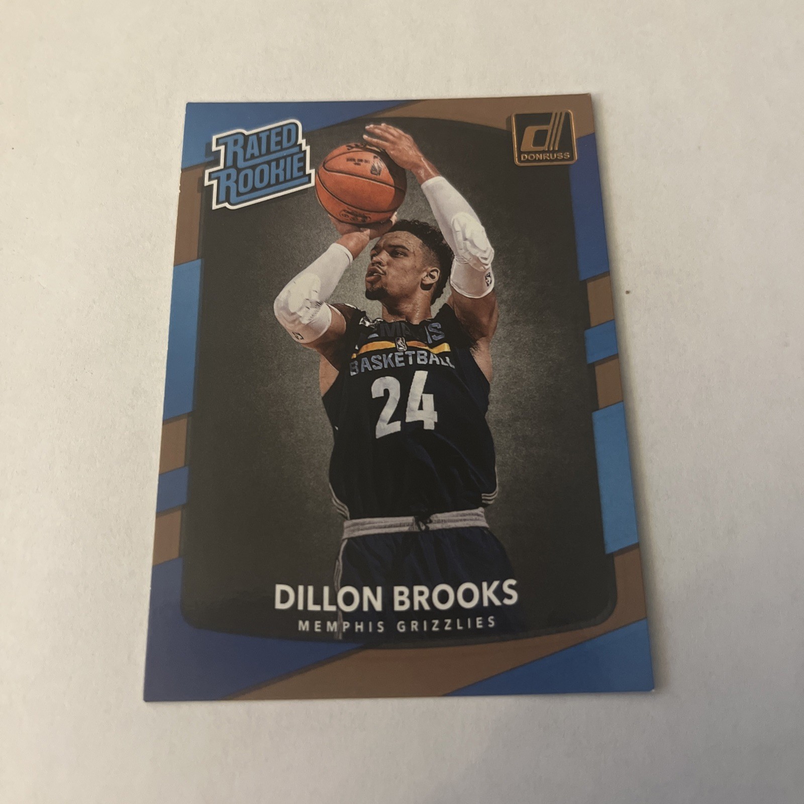 2017-18 Panini Donruss Basketball Dillon Brooks Rated Rookie Card RC #152