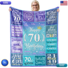 Batantec Happy 70Th Birthday Gifts For Women 70 Year Old Birthday Gifts For