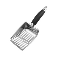 Stainless Steel Cat Litter Scoop,Metal Cat Litter Scoop,Kitty Metal Scooper New